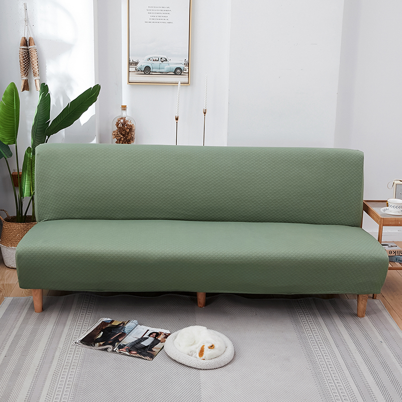 （总）2023新款莫代尔提花系列沙发床套 加大尺寸长度190-210cm 莫代尔-绿色