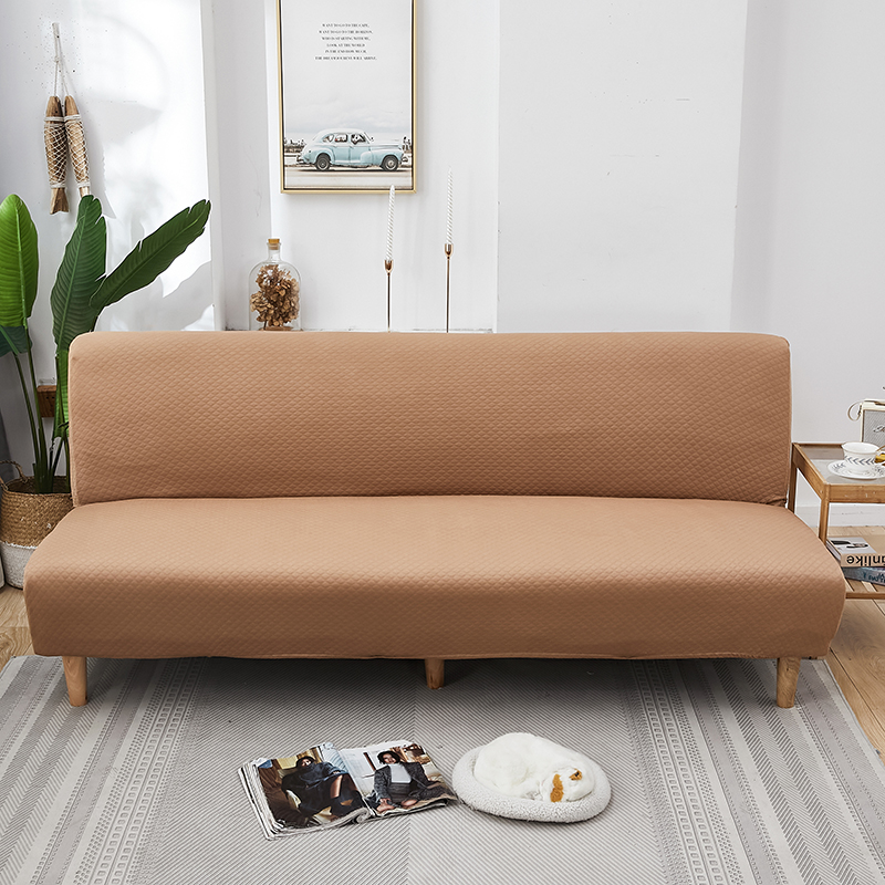 （总）2023新款莫代尔提花系列沙发床套 加大尺寸长度190-210cm 莫代尔-驼色
