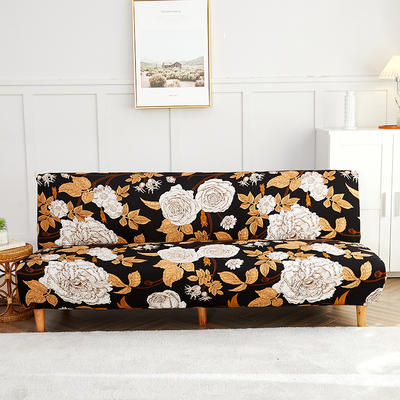 （总）2023新款牛奶丝印花系列沙发床套（新增花色） 加大尺寸长度190-210cm 复古花卉