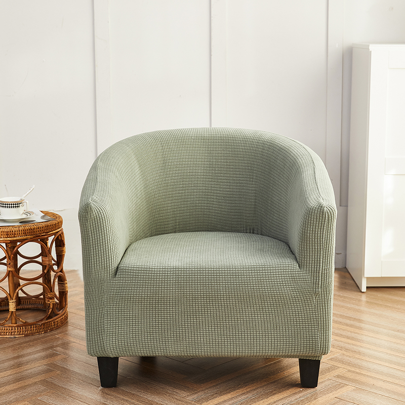 （总）2023新款玉米绒半圆系列沙发套 均码 半圆沙发套-玉米绒墨绿