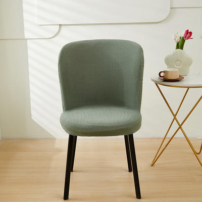 2024新款玉米绒系列椅套（圆形椅套） 玉米绒-墨绿