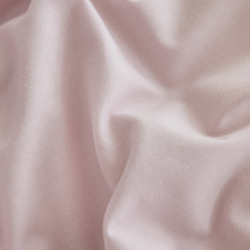 新品北欧风简约纯色全棉水洗棉四件套纯棉床单被套拼色三件套床上用品 1.2m-1.35m床单款单件套 微微紫-浅灰