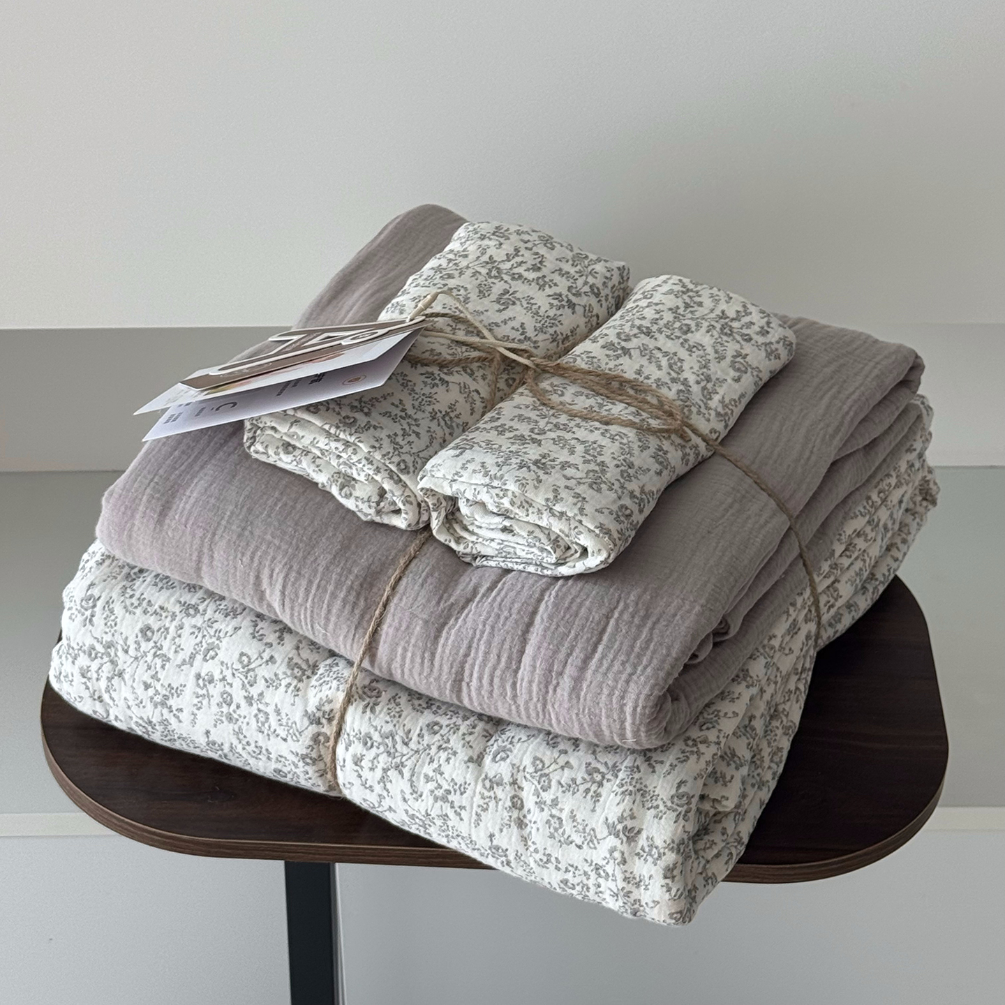 2025新款全棉基础款印花四件套 织锦