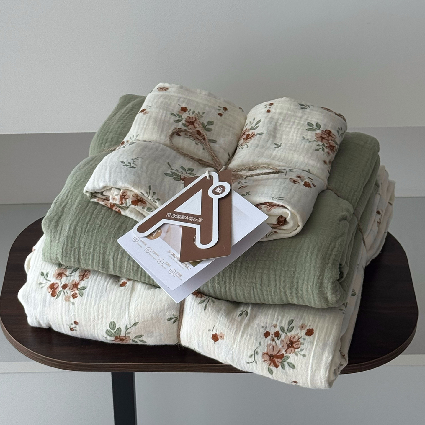 2025新款全棉基础款印花四件套 悦颜