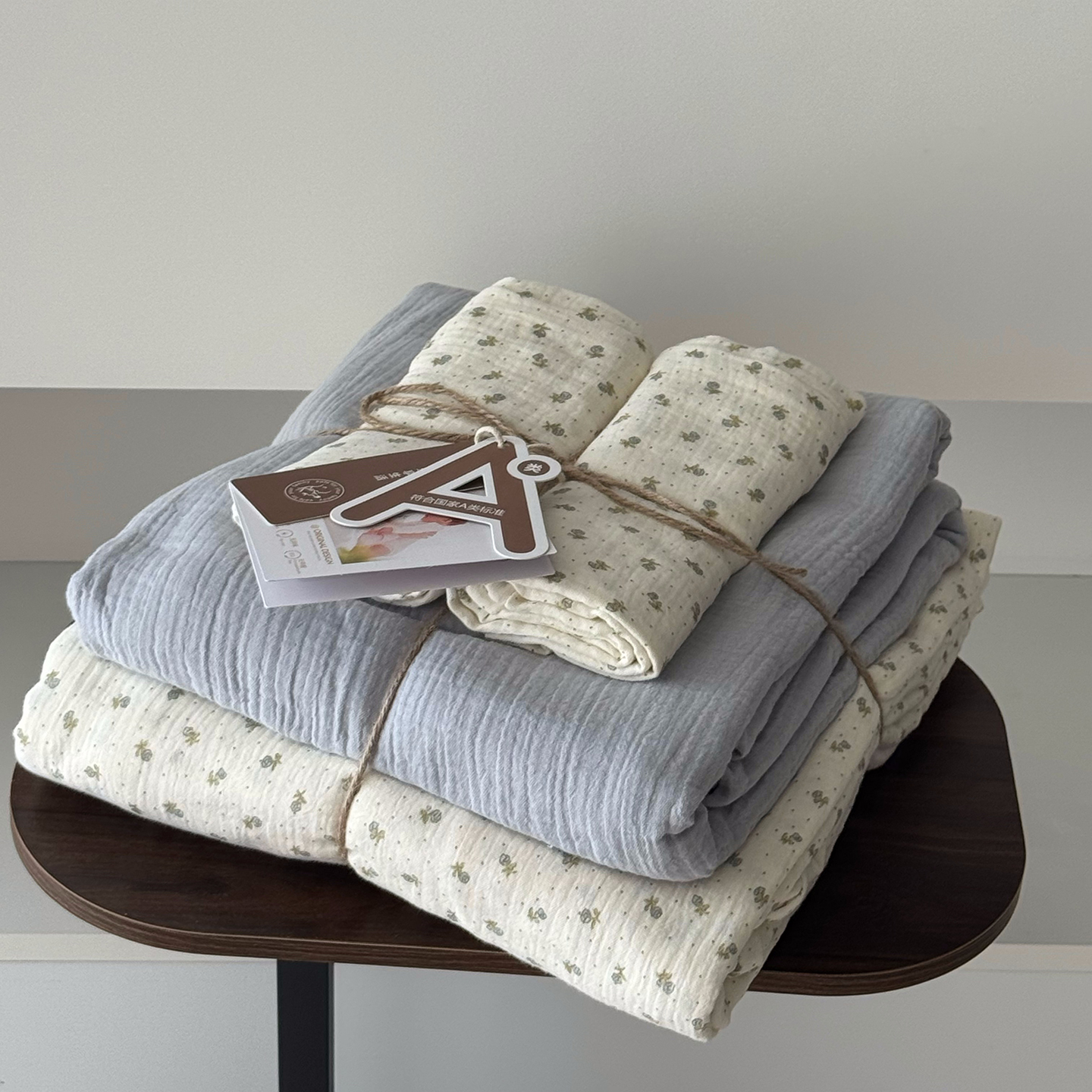 2025新款全棉基础款印花四件套 芷沫