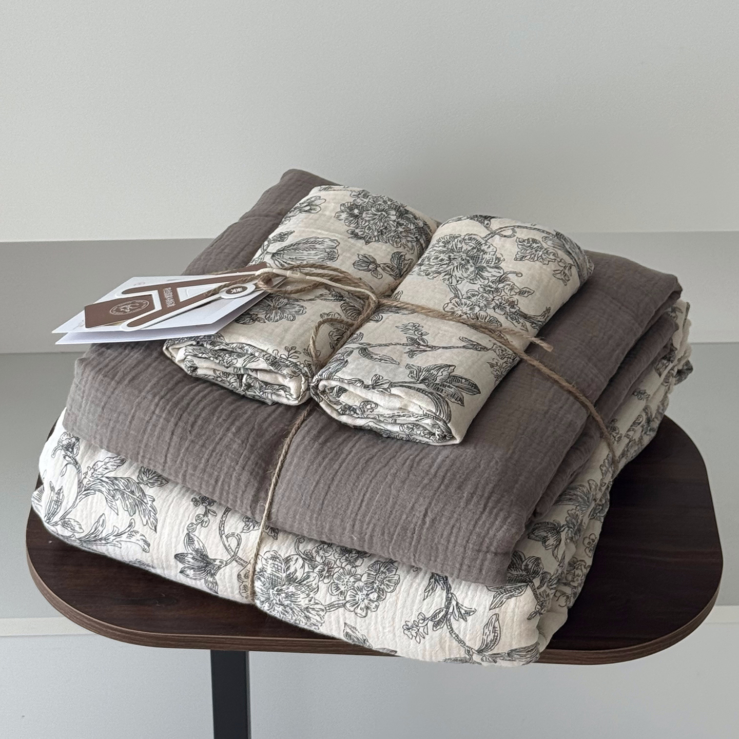 2025新款全棉基础款印花四件套 雅韵