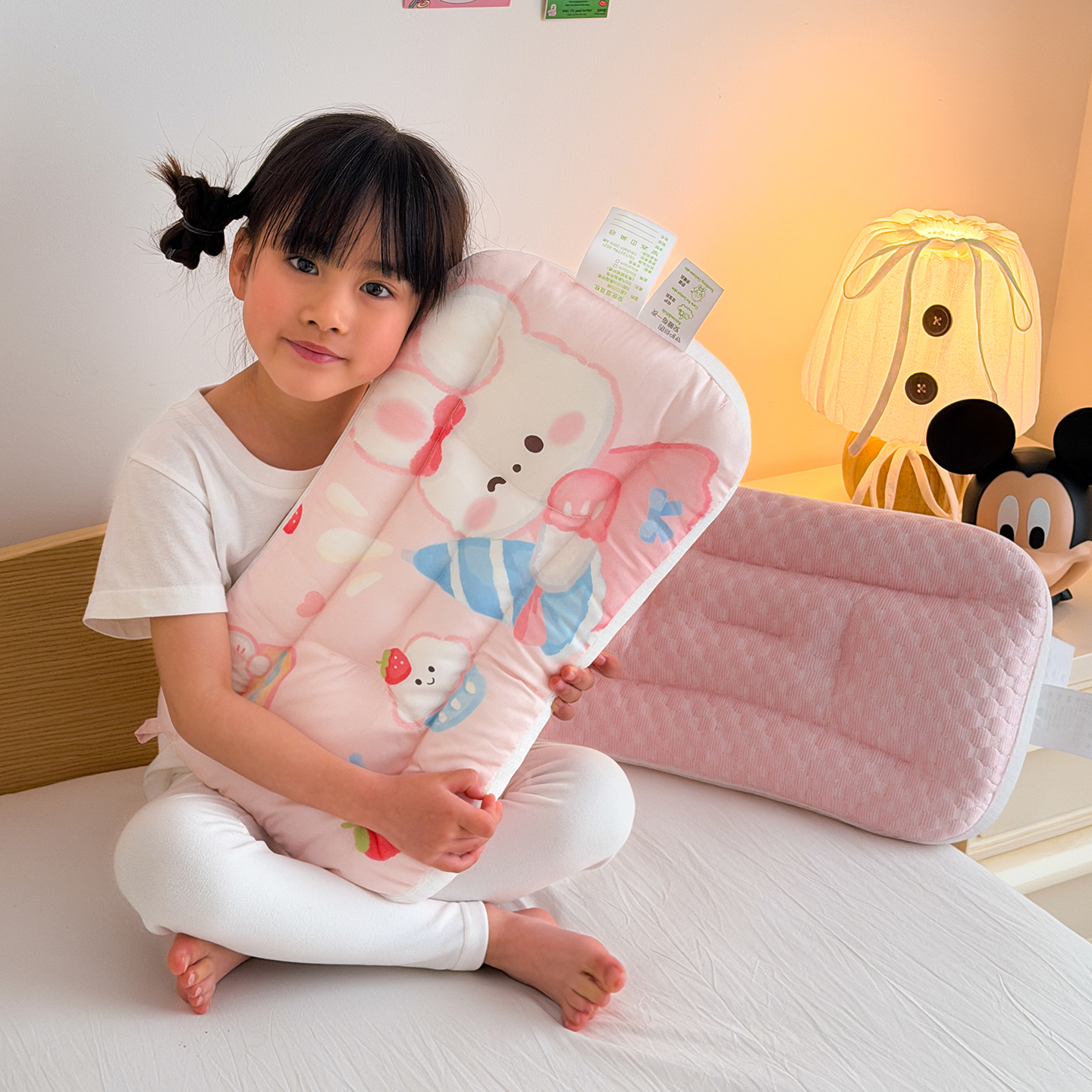 2026新款冰豆豆枕芯大版卡通儿童枕芯幼儿园枕芯