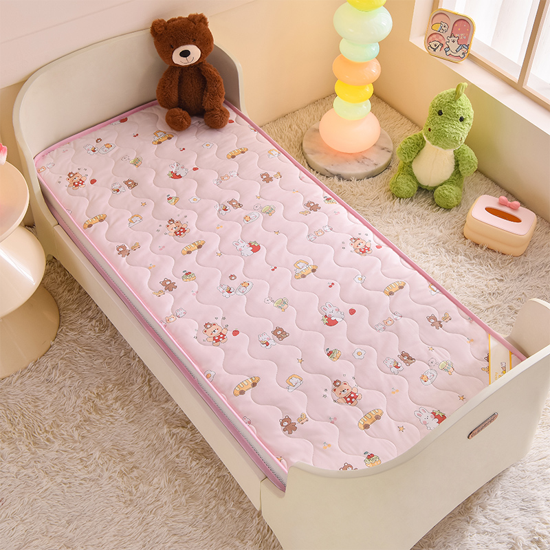 2025新款加厚立体全棉棉花床垫幼儿园床垫床褥儿童床垫 50*130cm 午后甜点