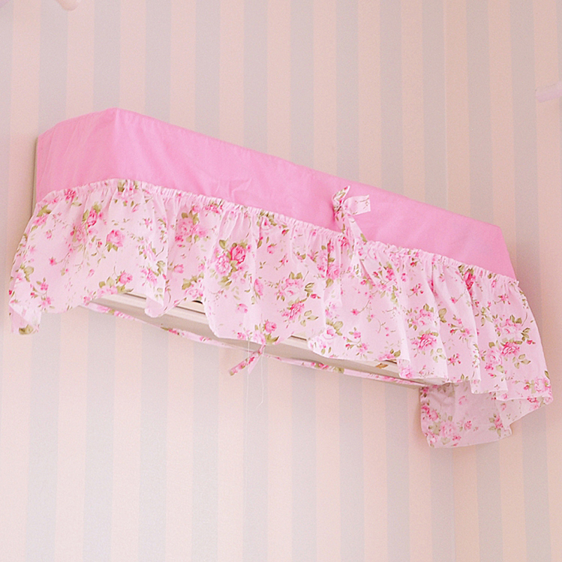 2019新品全棉：印花蕾丝系列梦幻花园-粉床罩款四件套 1.5米：床裙四件套 空调罩可配对应花色