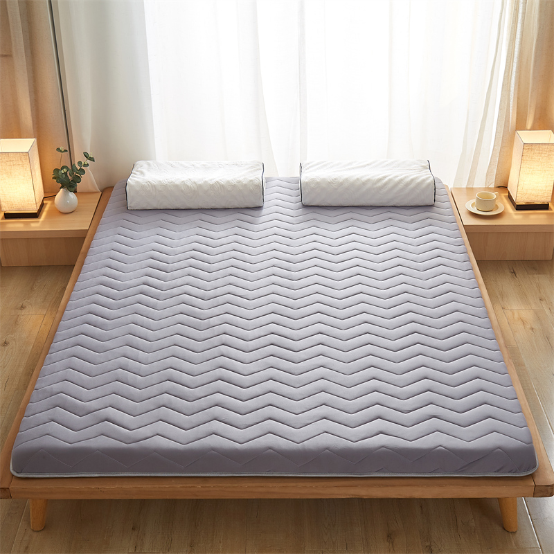 2024新款A类针织乳胶床垫--双人款 0.9*2.0m6厘米厚 优雅灰