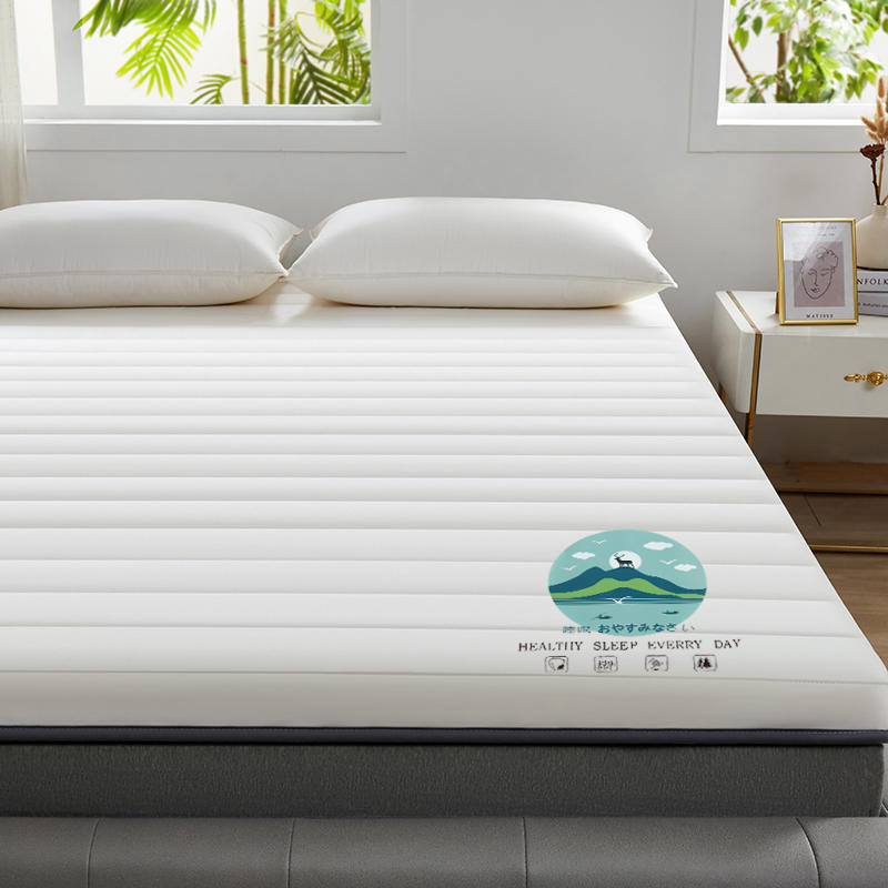 2023新款富士山烫画系列大豆床垫 90x200cm 直线-白
