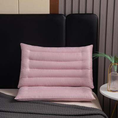 2024新款新款亚麻定型枕酒店枕成人枕头枕芯 48*74cm/只 粉色600克