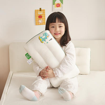 2022新款（源本系列）原棉抗菌枕 枕头枕芯 滑板恐龙30*50cm/只
