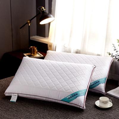 新款全棉水洗热熔枕头枕芯（48*74cm/个） 水洗热熔枕