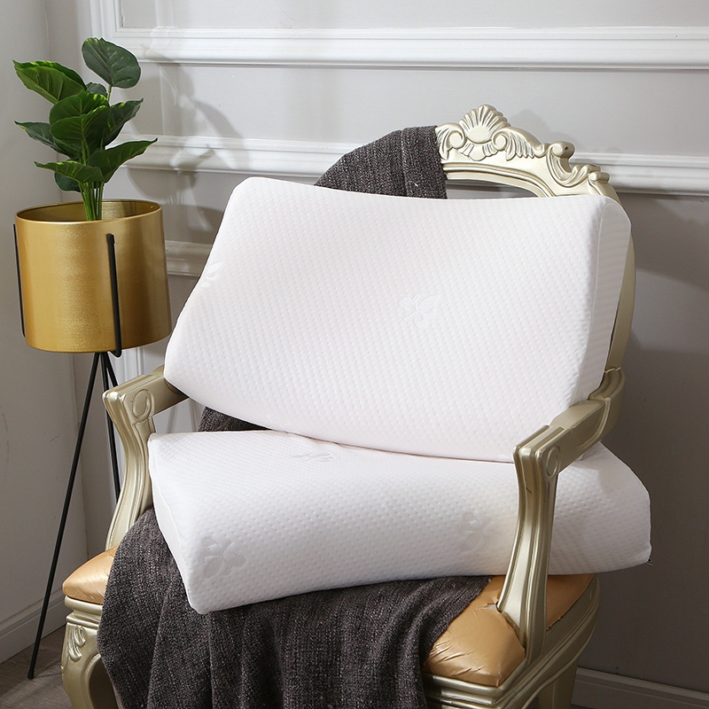 2022新款乳胶枕枕头枕芯特价 舒适柔软回弹枕头枕芯48*74cm/只 白色