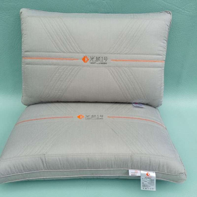 2021新款枕头枕芯光热1号枕48*74cm 灰色