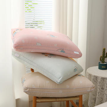 2022新款热熔定型水洗枕（艾草抑菌） 舒适柔软回弹枕头枕芯