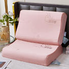 2024新款玻尿酸乳胶枕  枕头枕芯 60*40*10/12cm 粉色