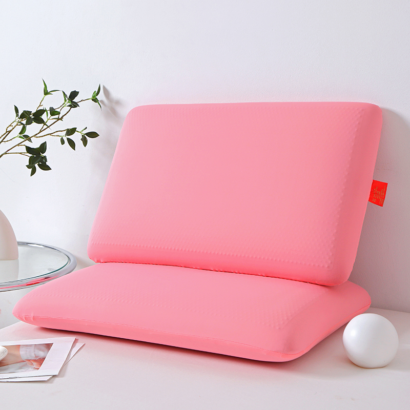 2024新款红石榴凝胶面包枕 枕头枕芯 红石榴凝胶面包枕-粉色 68*40*10cm/只