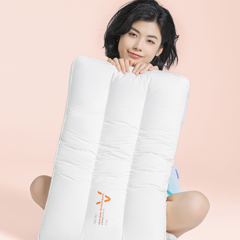 A类全棉抗菌枕芯 防污洁净舒适 护颈枕芯 鲜卫士 鲜卫士-三分区