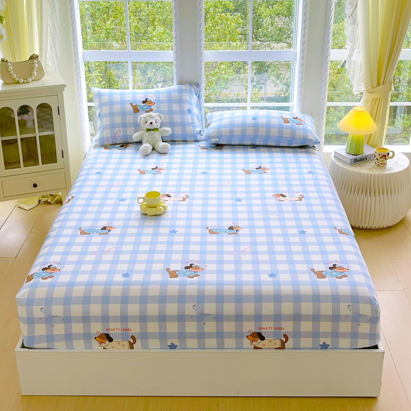 2026新款A类全棉老粗布单床笠