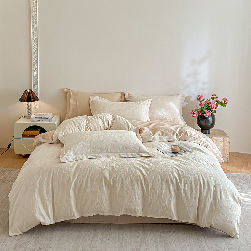 【188】2026全棉水洗立体浮雕提花