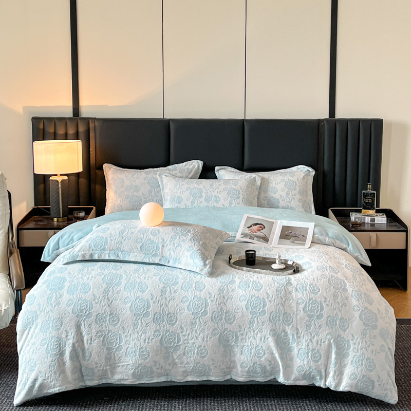 2025高克重雕花绒系列 167002雕-花悦魅意