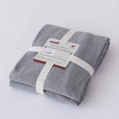 2021新款天竺棉（色纺纱条纹针织棉）系列-单床单 200cmx230cm 深灰