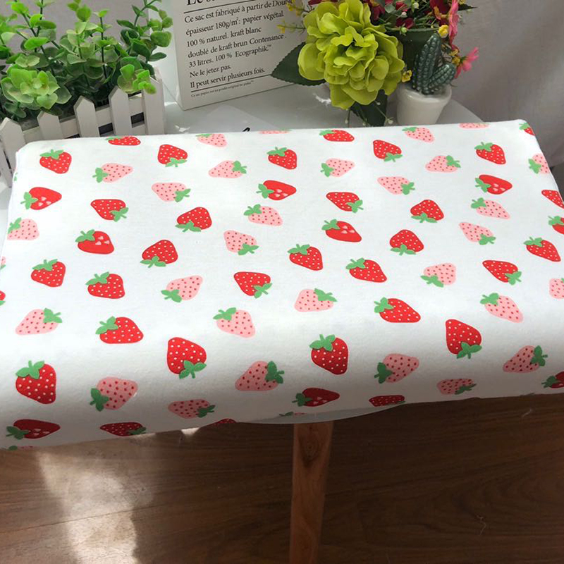2020新款儿童全棉乳胶枕 小草莓（44*27cm/只）