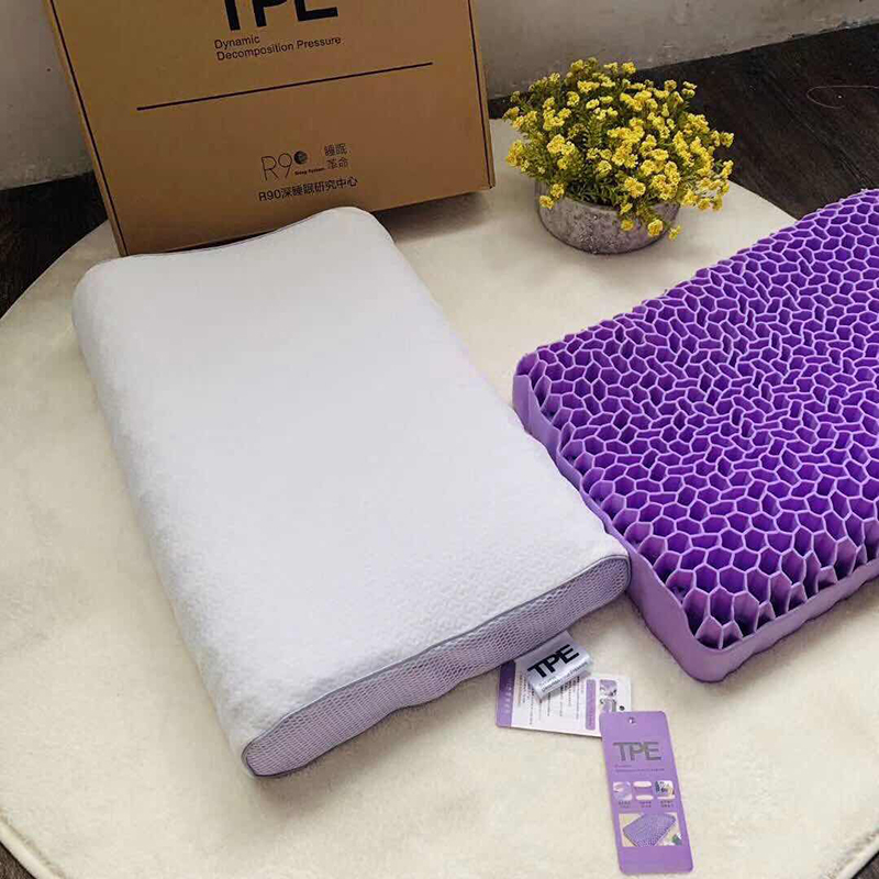 2020新款硅胶枕头枕芯（32*55cm/只） 硅胶枕