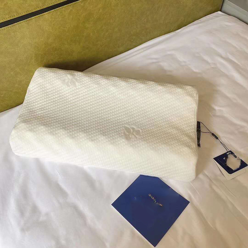 2020新款针织棉希尔顿防乳胶枕枕头枕芯 30*50cm/只白 散拿