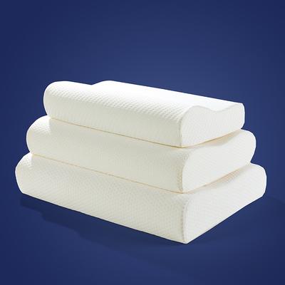 2022新款空气层针织棉记忆枕枕头枕芯 30*50cm/只白色