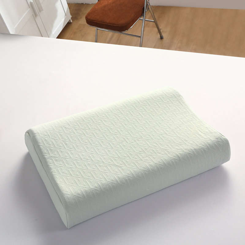 2023新款全棉空气层记忆棉乳胶枕头枕芯（系列二）-记忆棉 40*60cm/只浅绿色