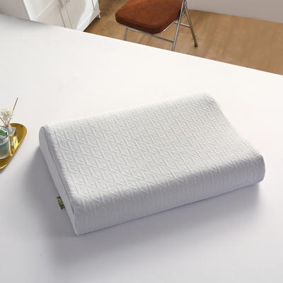 2023新款全棉空气层记忆棉乳胶枕头枕芯（系列二）-记忆棉 40*60cm/只浅灰
