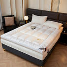 2024新款酒店床褥大豆纤维立体加厚学生床垫 90*200cm 白色（5cm厚度）
