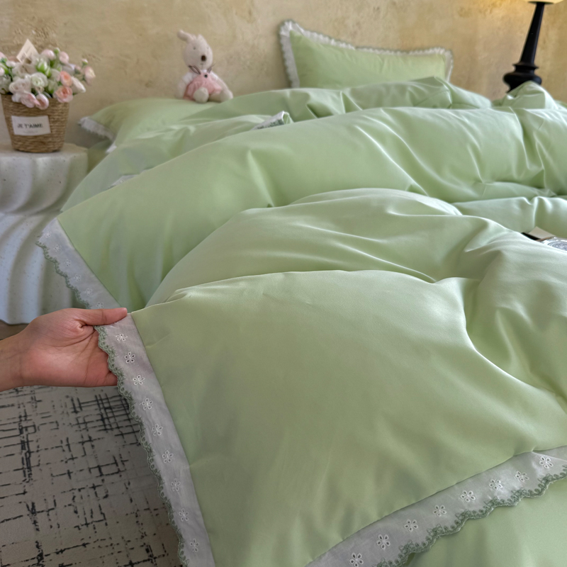 2026新款安妮彩色花边系列四件套