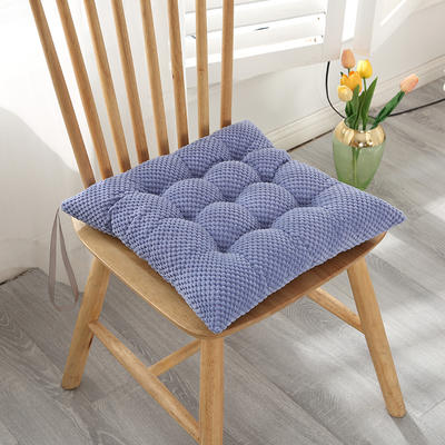 2022新款温暖柔软椅垫坐垫-系列一 40X40*6cm 蓝紫色