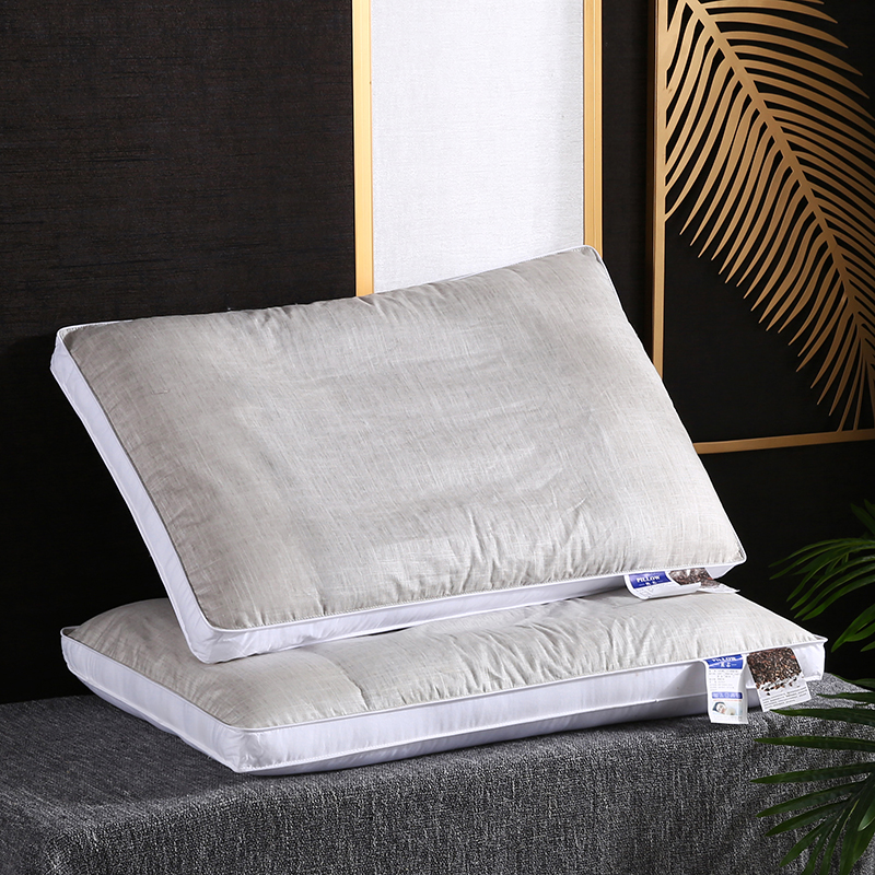 2022新款荞麦壳枕枕头枕芯系列 灰白色
