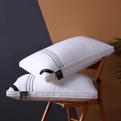 2022新款全棉羽丝绒枕头枕芯系列 白色