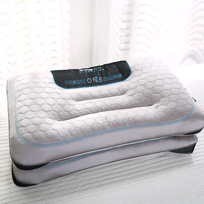 2022新款睡眠立方护颈枕枕头枕芯-款式一 灰色48*74cm/只
