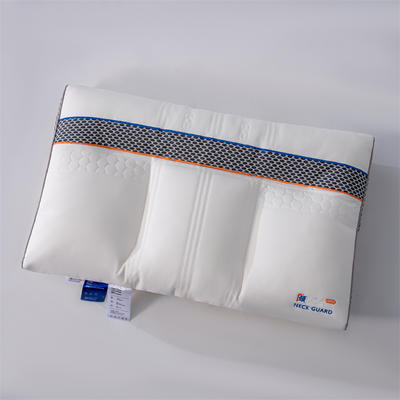 2024新款吸湿透气K50乳胶护颈枕枕头枕芯 48*74cm/只 奶白