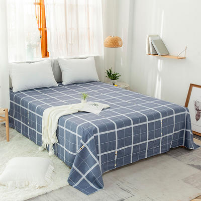 单品床单类1 全棉印花直角床单 160*230cm直角（1米和1.2米床 悠然格调