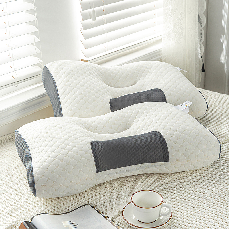 2023新款针织SPA豆豆枕3D可水洗针织棉羽丝枕芯针织按摩枕头 针织SAP枕（700克）一只