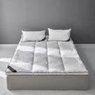 2024新款全棉抗菌防螨软垫床褥子家用宿舍用床垫 90*200cm 白色5厘米