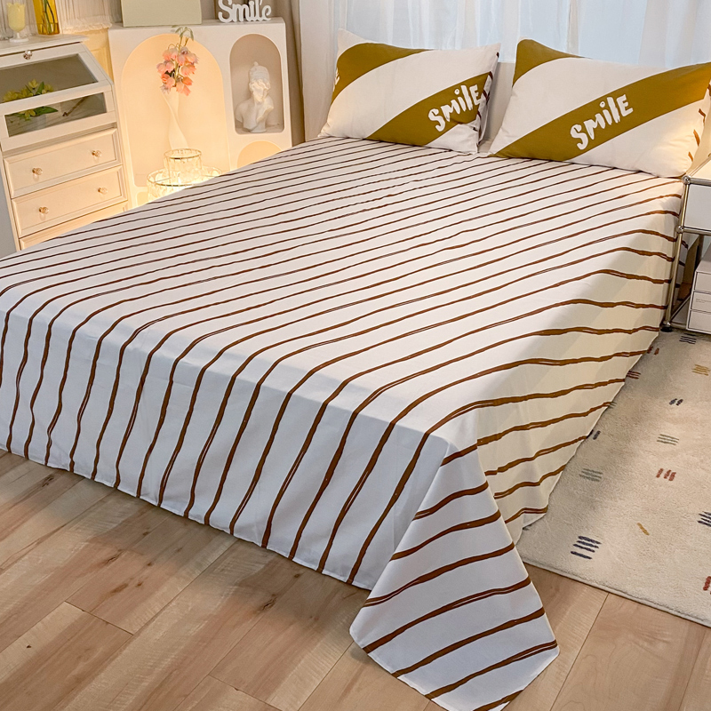 2023新款北欧风简约款全棉纯棉-单床单 床单230*250cm 洛斯时光床单