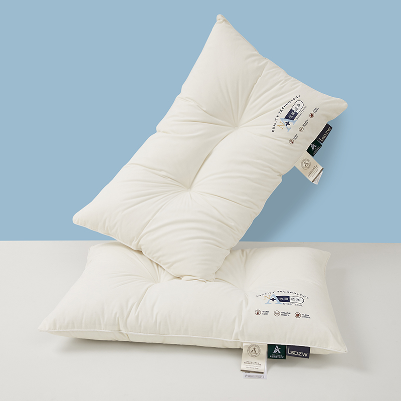 2024新款植物护型枕原棉枕 枕头枕芯 一只 48*74cm-原棉-低枕