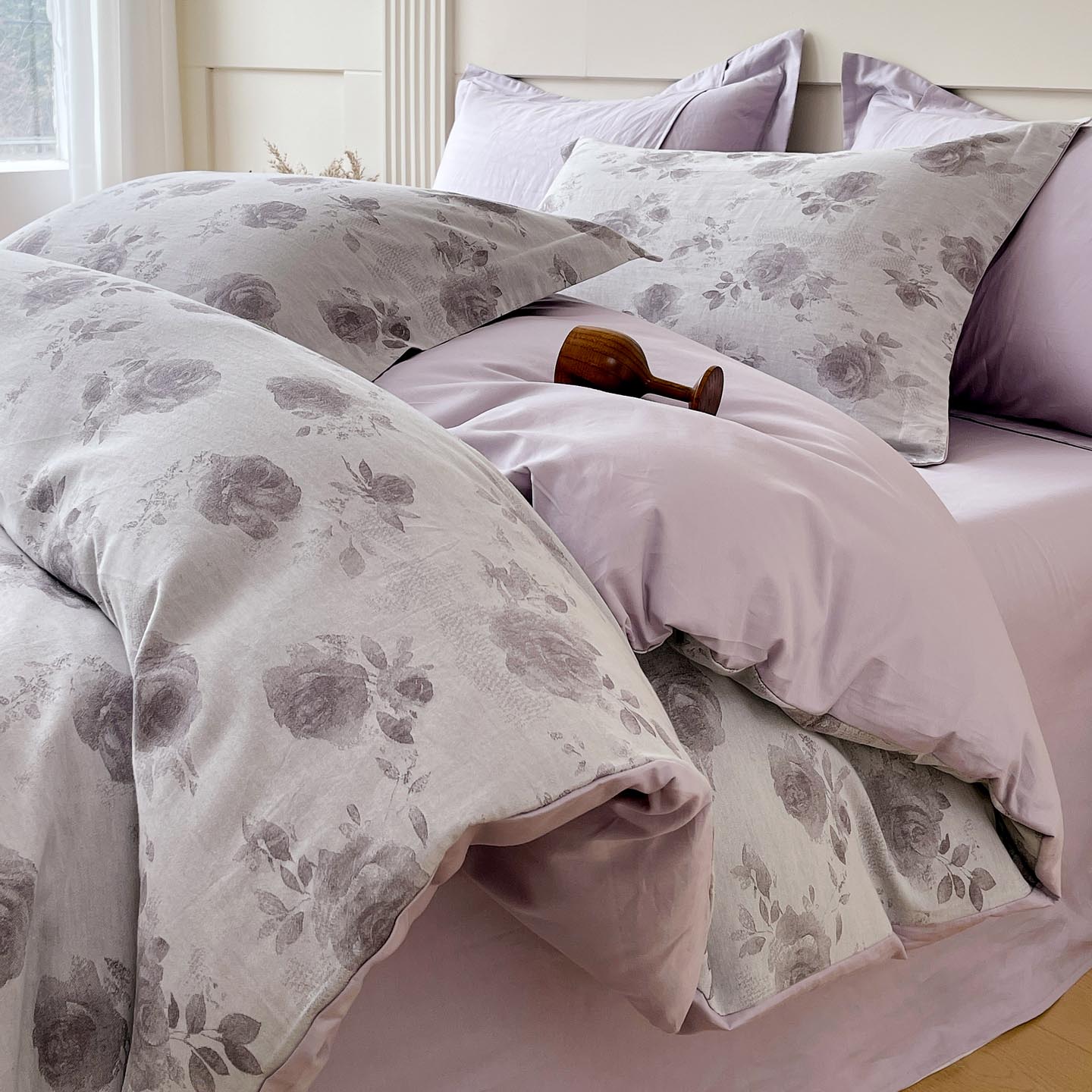 2026新款全棉色织大提花四件套 暮雾星辰