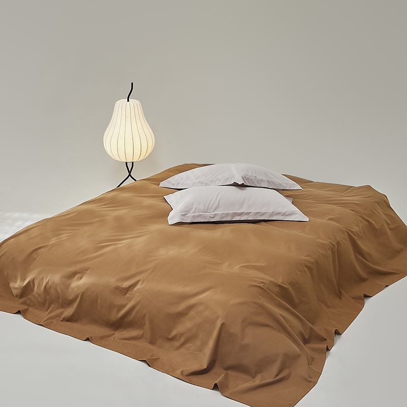 2023新款全棉磨毛纯色单品系列-单床单 160x245cm单床单 金属咖