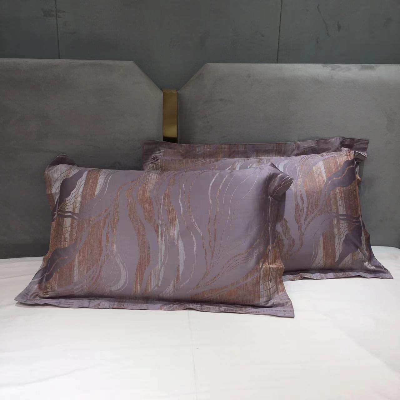 120支提花单枕套（一对） 巴伦西亚(紫)