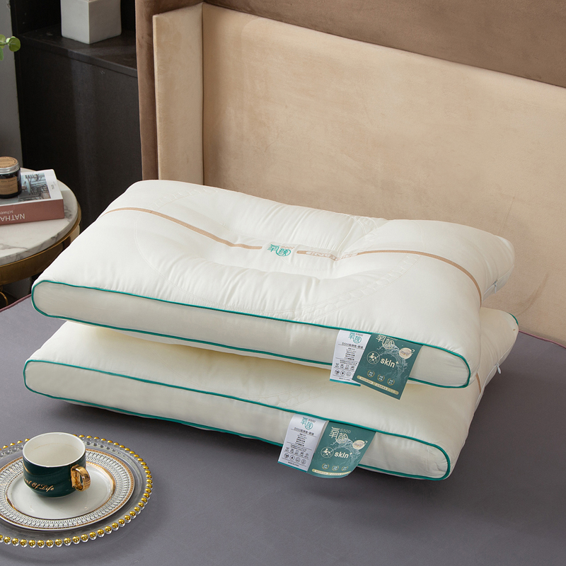 2022新款枕芯舒适羽丝绒枕头护颈椎定型助眠安睡枕爆款睡补系列 睡补-养颜